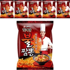 꽃게랑 불짬뽕, 70g, 6개