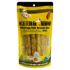 屹兆莊 活力本味 雜糧層層棒 鹹蛋黃 層層酥脆 獨立包裝, 180g, 1包