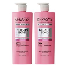 KERASYS 10倍角蛋白豐盈護理護髮乳, 750ml, 2瓶