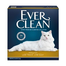 EVER CLEAN 藍鑽粗顆粒結塊貓砂 低塵 活性碳除臭 強效凝結, 10.2kg, 1盒, 清香