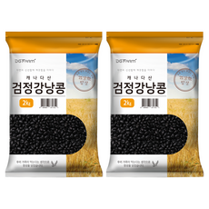 대구농산 검정강낭콩, 2kg, 2개
