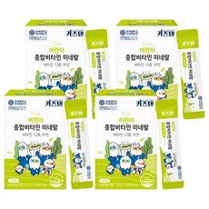 KIDSTEN 兒童綜合維他命礦物質, 75g, 4個