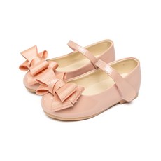 LA STELLA 女童蝴蝶結平底鞋
