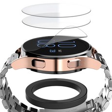 구스페리 갤럭시워치 풀커버 자가복원 TPU 액정보호필름 3매, 투명, 3개