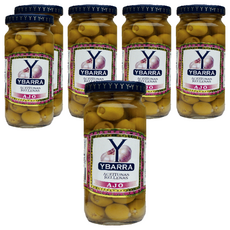 이바라 마늘 올리브, 6개, 240g