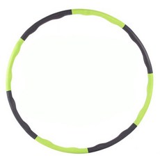 組裝式美體呼拉圈, 1.2kg, 灰綠色