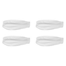 해피무드 다용도 주방 작업용 방수 방유 팔토시 2p x 2개, 화이트