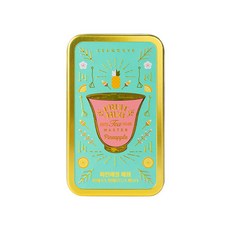 SSANGGYE 鐵盒裝綜合鳳梨果乾梅花茶, 2.5g, 6個, 1盒