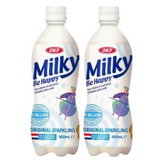 OKF 乳酸氣泡飲 原味, 500ml, 2瓶