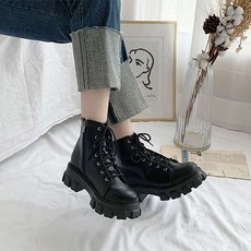 Aboutshoe Komari 綁帶軍靴踝靴