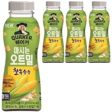 QUAKER 桂格 玉米燕麥穀物飲, 50g, 4瓶