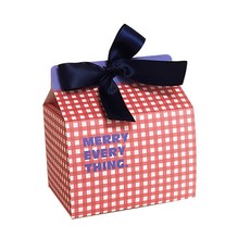 Iciel design 組合盒, 4個, Gingham Red