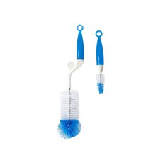 KU.KU Duckbill 酷咕鴨 360度旋轉抗菌奶瓶刷, 藍, 1個