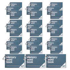 A7 環狀記憶單字卡 30p, 孔雀綠, 1個