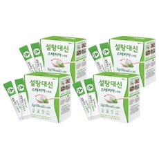 설탕대신 스테비아 스틱 30p, 60g, 4개