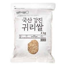 바른곡물 국산 강진 귀리쌀, 4kg, 1개