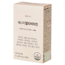 Hurum UNAEN 能量高含量多合一綜合維他命礦物質, 1個, 60錠