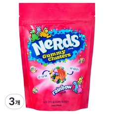 너즈 구미 클러스터 레인보우, 226g, 3개
