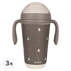 노르디코 킨더 빨대컵 350 ml, 겨울나무, 350ml, 3개