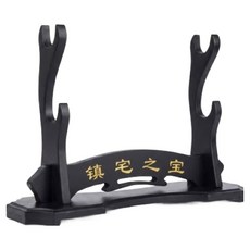 Genius Pick 高級木材 堅固刀劍架