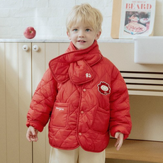 ROANJANE 兒童笑臉絎縫夾克套裝