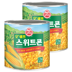 오뚜기 오쉐프 스위트콘, 3kg, 2개