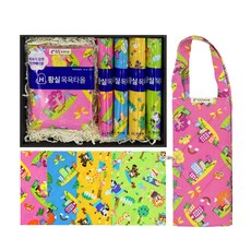 皇室毛巾 人造絲去角質巾 皇后組合 A型, 鄉村遊樂場, 1套, 1箱