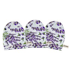 皇室人造絲洗臉巾 薰衣草, 混合色, 3個, 1入