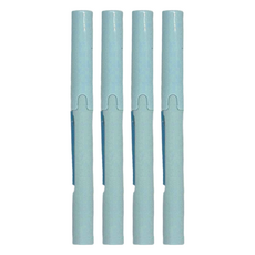 PLUS 普樂士 Twiggy 不沾膠攜帶式筆型剪刀 SC-130PF, 寶寶藍, 4支