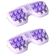 Jieum & 家用足部護理足部按摩器, 2個, 紫色
