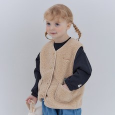 ROANJANE 兒童羊羔絨快樂鴨背心