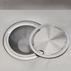 Nature Living 304不鏽鋼水槽排水口濾網 + 蓋子套組, 1個