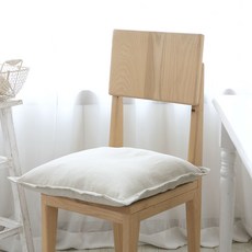 decotonik 亞麻靠墊套, 淺米色