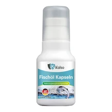 Kalso 科德司 魚油軟膠囊 深海鱈魚魚油 Omega-3 TG型天然魚油 德國原裝進口, 60顆, 40.2g, 1瓶