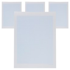 All PAPER 雪銅方格紙 300g, A3, 4個