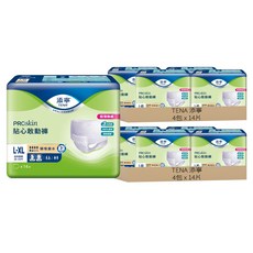 TENA 添寧 PROskin 貼心敢動褲, 腰圍39~53吋, 14片, 8包