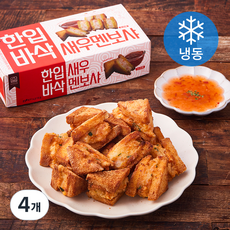 오션바이트 한입 바삭 새우멘보샤 (냉동), 350g, 4개