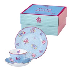 로얄알버트 캔디컬렉션 커피잔 + 받침 + 20cm 접시세트 40002532, 허니버니, 커피잔 + 받침 + 접시, 3개