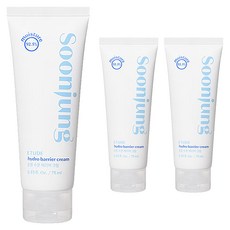 에뛰드 순정 수분 베리어 크림 NEW, 75ml, 3개