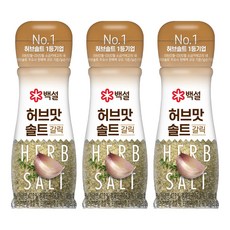 백설 허브맛솔트 갈릭, 50g, 3개