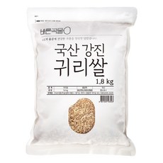 바른곡물 국산 강진 귀리쌀, 1.8kg, 1개