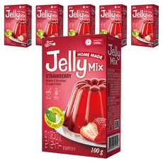 Bread Garden 草莓果凍粉, 100g, 6盒