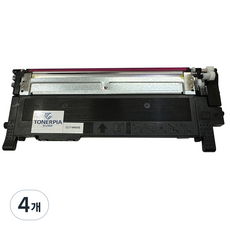 토너피아 호환 재생 토너 CLT-M404S, 빨강, 4개