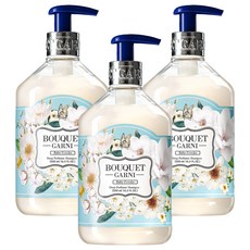 부케가르니 딥퍼퓸 샴푸 베이비파우더 향, 500ml, 3개
