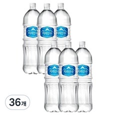 지리산수 아워홈 블루, 36개, 2L