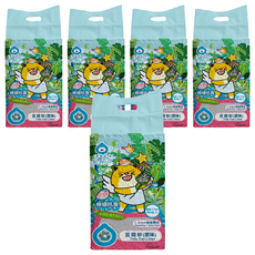 臭味滾 ODOUT 極細顆粒抗臭豆腐貓砂 1.5mm, 原味, 2.8kg, 5袋