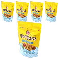 오뚜기 베이킹소다, 400g, 5개