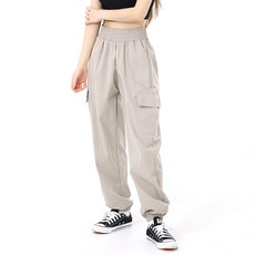 韓國 arua 女款工裝鬆緊束口褲 TR252