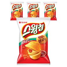스윙칩 볶음고추장맛, 60g, 4개