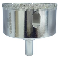 WORKPRO 鑽石 磁磚 & 玻璃開孔器 Saw 65mm WP403228, 1個
